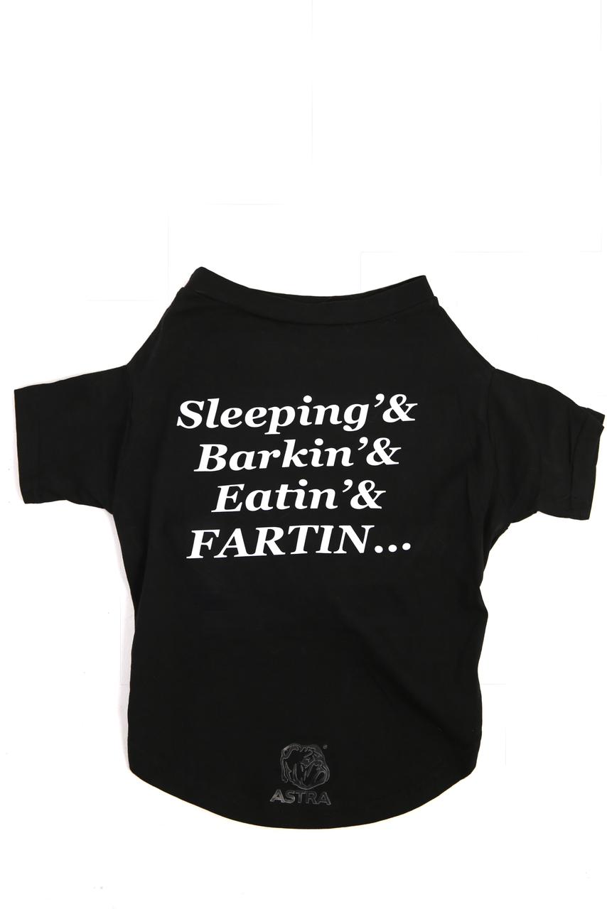 Sleeping Barking Eatin’ & Fartin
