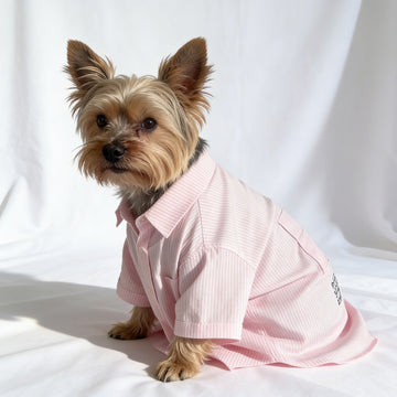 Baby pink striped shirt - Astra - shop - eg