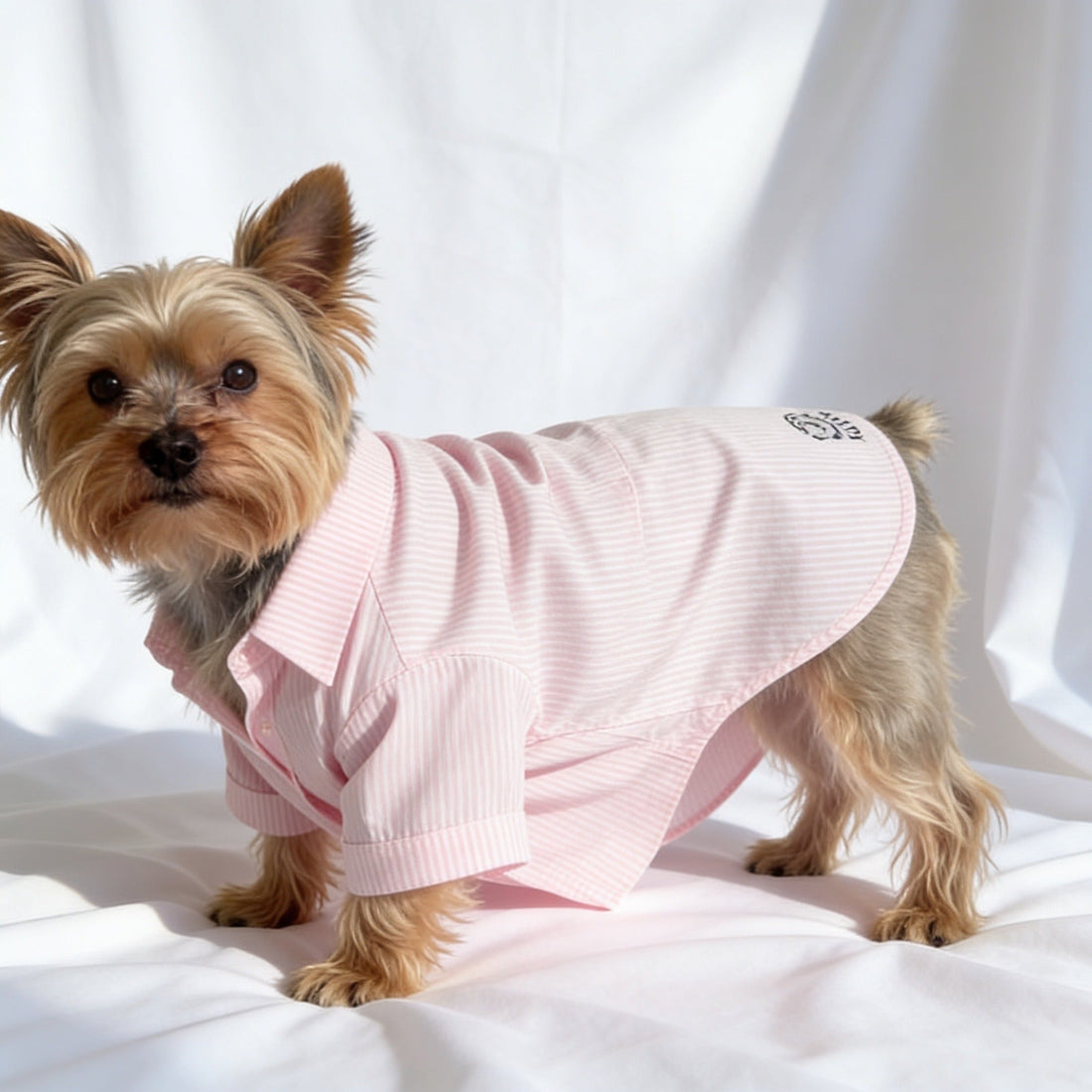 Baby pink striped shirt - Astra - shop - eg