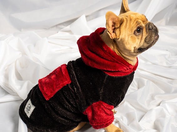 Black fleece in burgundy - Astra - shop - eg