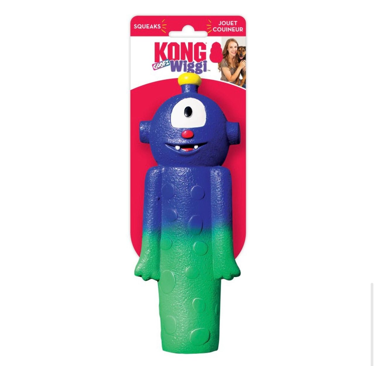 Kong Wiggi Toy - Astra - shop - eg